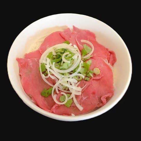 Pho with Rare Steak.