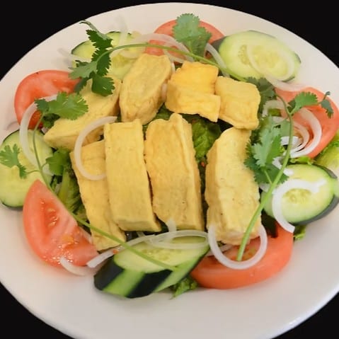 Crispy Tofu Salad.