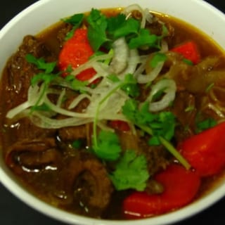 Beef Stew with Egg Noodles or Rice Noodles