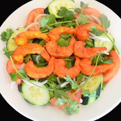 Charbroiled Shrimp Salad.