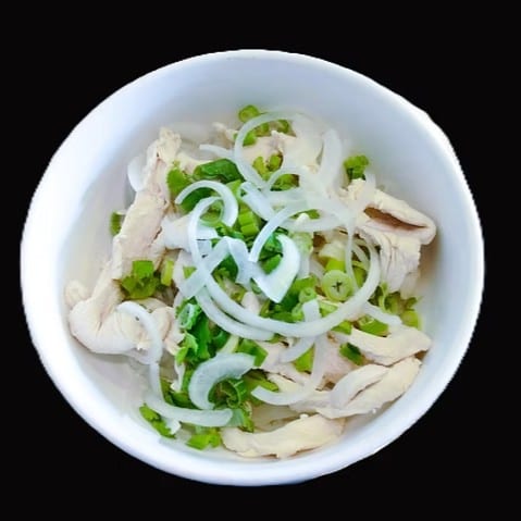 Pho with Steamed Chicken.
