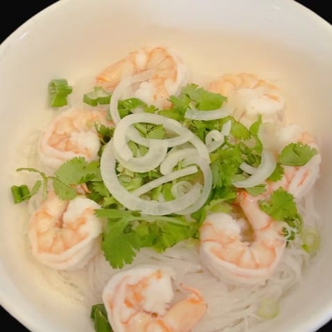 Pho with Shrimp.