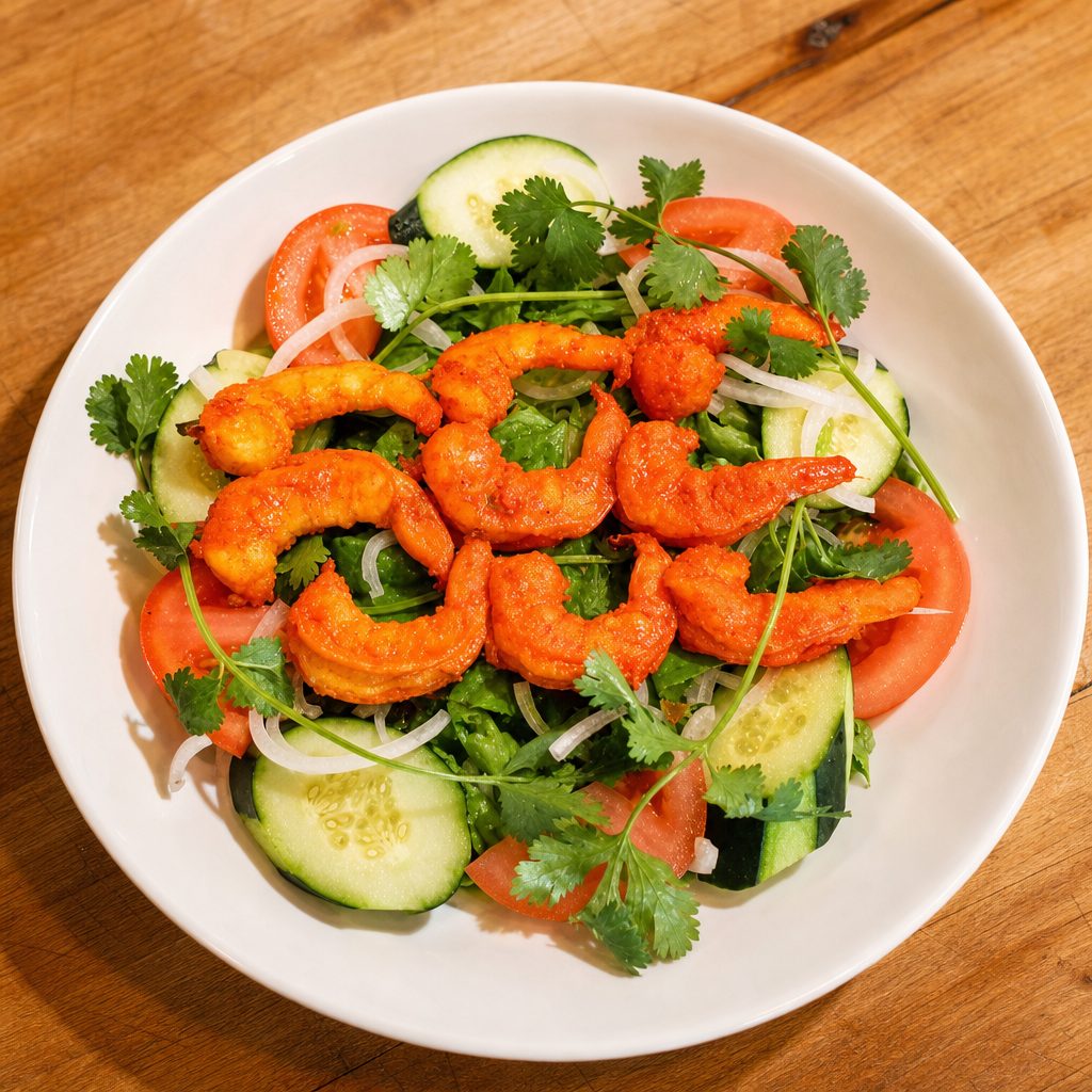 Charbroiled Shrimp Salad.