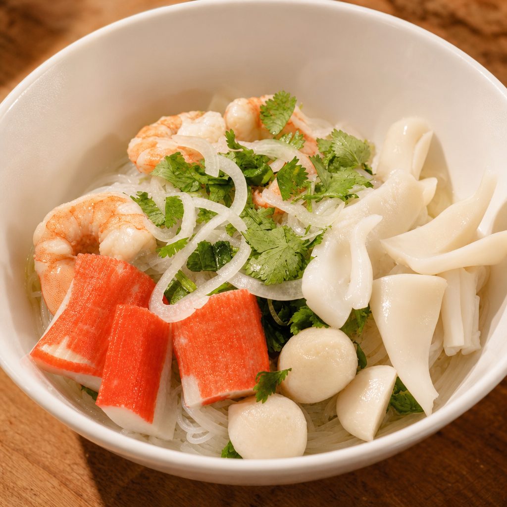 Pho with Seafood.